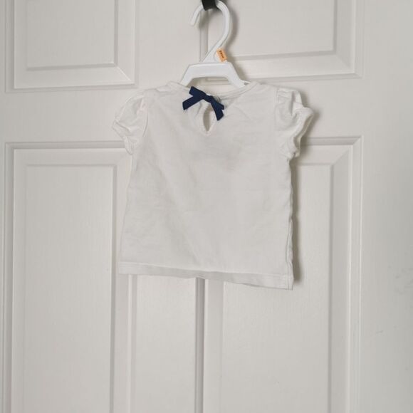 2/$20 Janie & Jack toddler girls t-shirt size 6-12 m - Picture 3 of 4